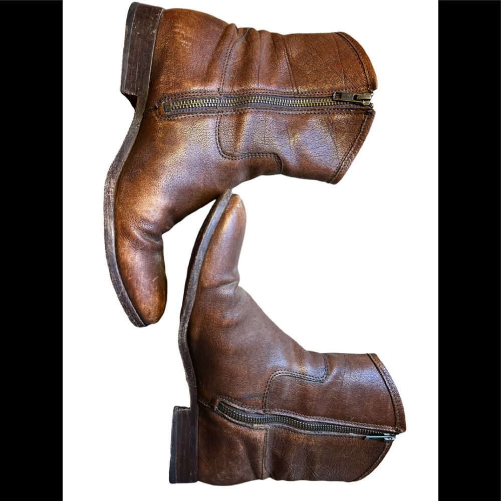 Frye leather short boot